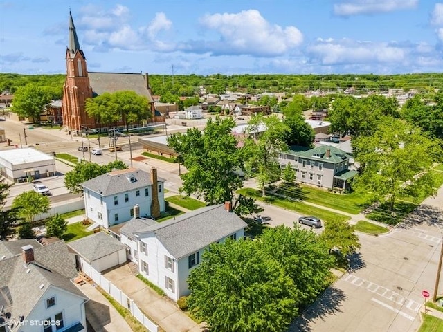 1027 Paul St, Ottawa, IL 61350 - aerial perspective of suburban area