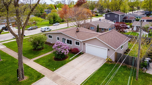 204 N Rohlwing Rd, Palatine, IL 60074 - aerial view of residential area