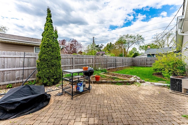 204 N Rohlwing Rd, Palatine, IL 60074 - view of patio featuring central AC