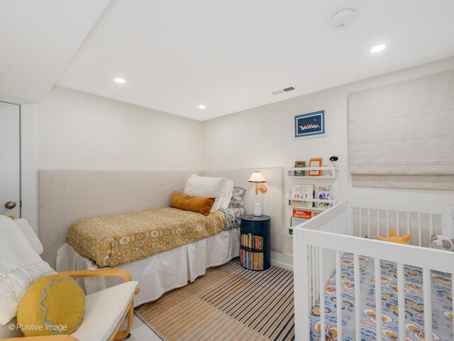 2426 W Mclean Ave, Chicago, IL 60647 - bedroom with recessed lighting