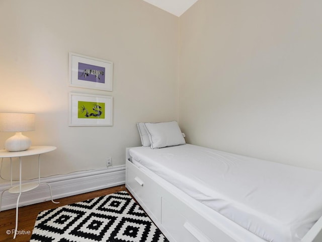 2426 W Mclean Ave, Chicago, IL 60647 - bedroom with dark wood-style floors