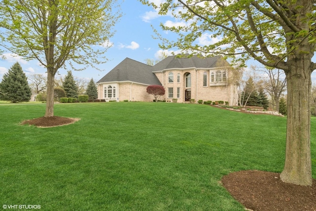 view of patio with a fire pit and outdoor dining space