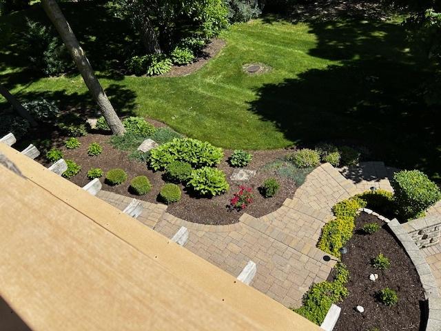 aerial view of property's location