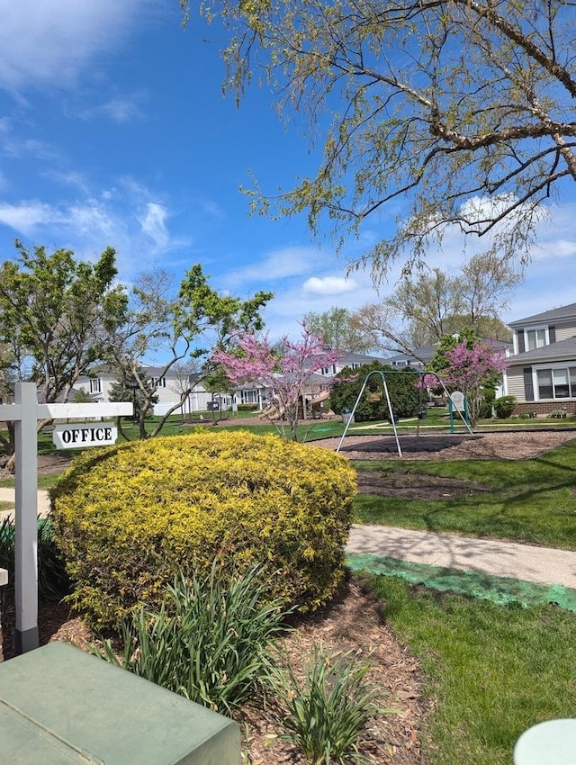 surrounding community featuring playground community
