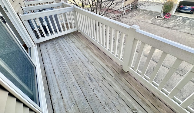 2278 Twilight Dr, Aurora, IL 60503 - view of wooden terrace