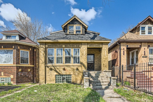 7002 S Hermitage Ave, Chicago, IL 60636 - bungalow-style house with fence and brick siding