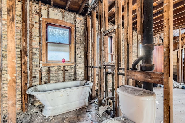 7002 S Hermitage Ave, Chicago, IL 60636 - bathroom featuring a soaking tub