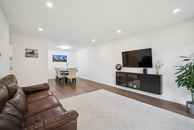 925 Spring Hill Dr Unit 211, Northbrook, IL 60062 - living area with wood finished floors and recessed lighting