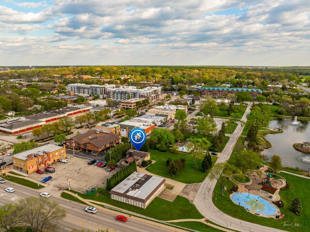 4703 Garfield Ave, Lisle, IL 60532 - aerial view of a nearby body of water