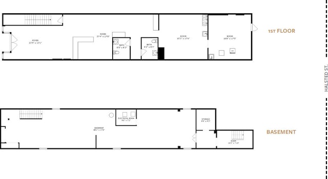 1625 N Halsted St, Chicago, IL 60614 - room layout
