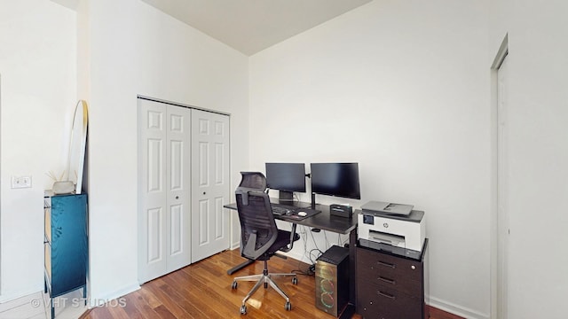 340 W Superior St Unit 1602, Chicago, IL 60654 - office space with wood finished floors and baseboards