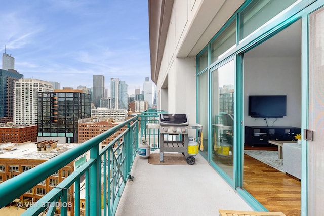340 W Superior St Unit 1602, Chicago, IL 60654 - balcony with a grill
