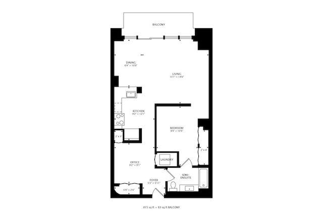 340 W Superior St Unit 1602, Chicago, IL 60654 - home floor plan