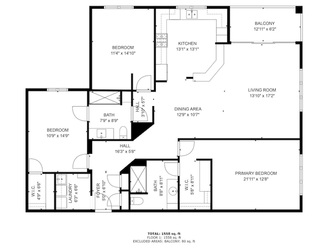 390 S Western Ave Unit 703, Des Plaines, IL 60016 - floor plan