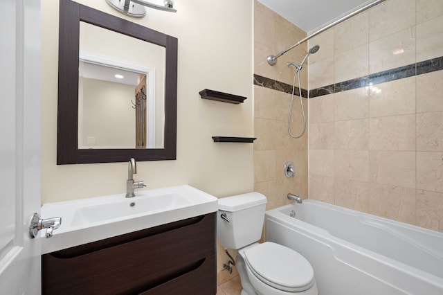 2033 W Rice St Unit 3, Chicago, IL 60622 - bathroom with toilet, bathtub / shower combination, and vanity