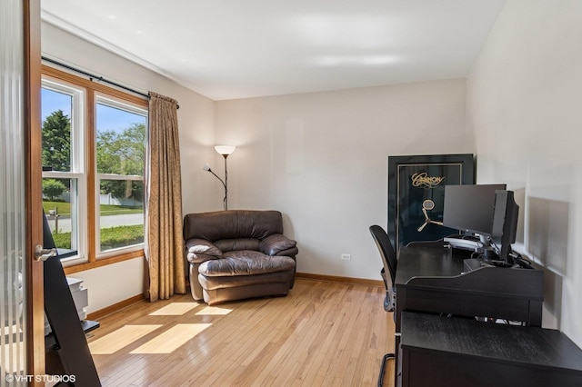 2020 Saint Andrews Dr, Plainfield, IL 60586 - home office featuring light wood-style flooring