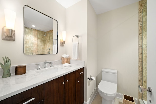 1040 N Lake Shore Dr Unit 4C, Chicago, IL 60611 - bathroom featuring vanity and toilet