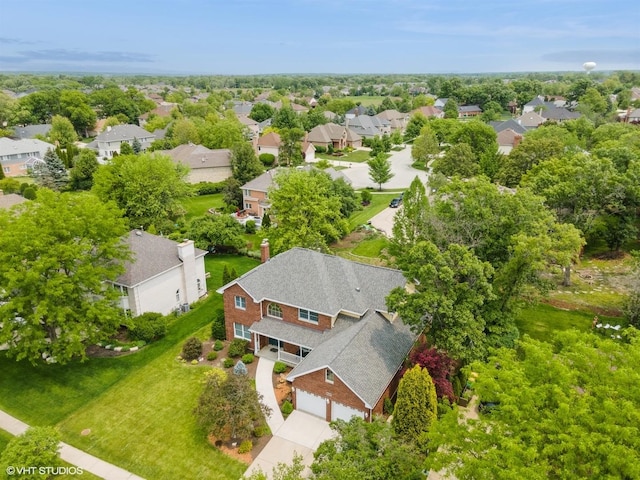 1373 Notre Dame Dr, Lemont, IL 60439 - aerial view of residential area