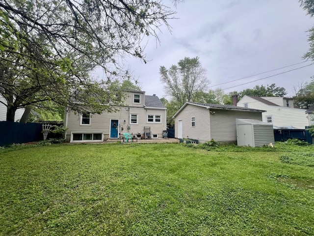 1013 W Springfield Ave, Champaign, IL 61821 - back of property with an outbuilding and a storage unit