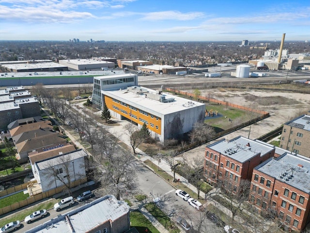 2158 N Natchez Ave Unit 1N, Chicago, IL 60707 - drone / aerial view