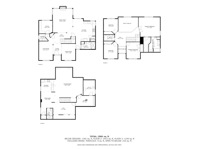 floor plan / room layout