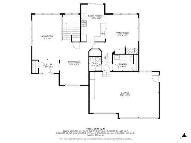 1840 Nashville Ln, Crystal Lake, IL 60014 - property floor plan