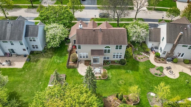 1840 Nashville Ln, Crystal Lake, IL 60014 - aerial perspective of suburban area