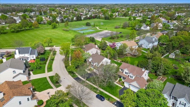 1840 Nashville Ln, Crystal Lake, IL 60014 - aerial perspective of suburban area