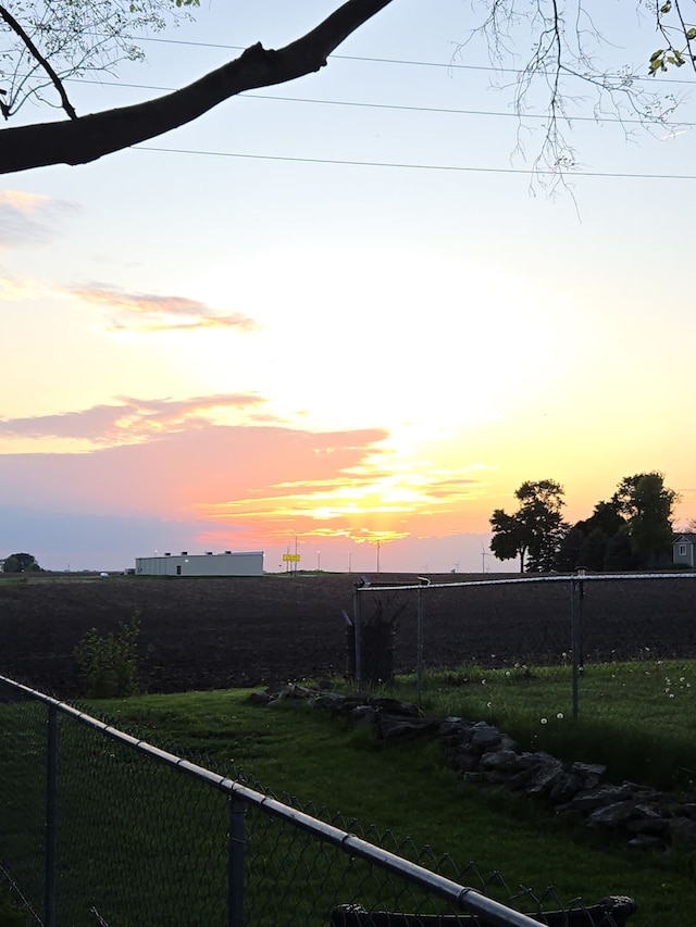 506 N Grove St, Colfax, IL 61728 - yard at dusk featuring fence