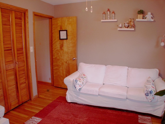 571 Dawn Cir, Grayslake, IL 60030 - living room with baseboards and wood finished floors