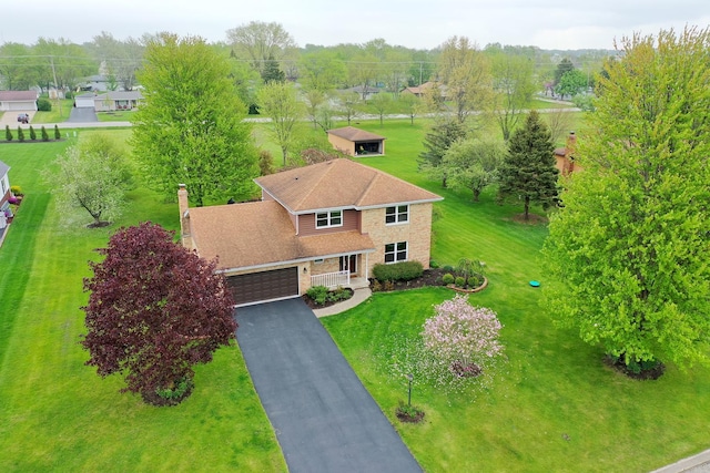 2800 Abbington Dr, New Lenox, IL 60451 - view from above of property