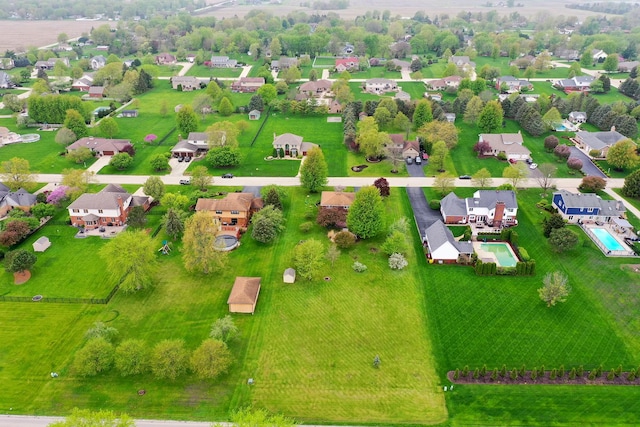 2800 Abbington Dr, New Lenox, IL 60451 - aerial perspective of suburban area