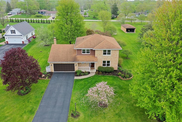 2800 Abbington Dr, New Lenox, IL 60451 - view from above of property