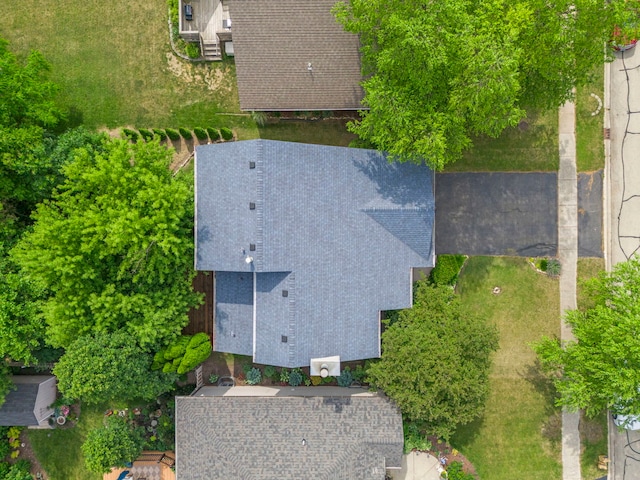 726 Hawthorne Ln, Genoa, IL 60135 - view from above of property