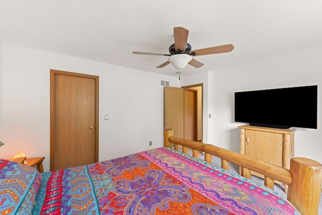 726 Hawthorne Ln, Genoa, IL 60135 - bedroom featuring ceiling fan