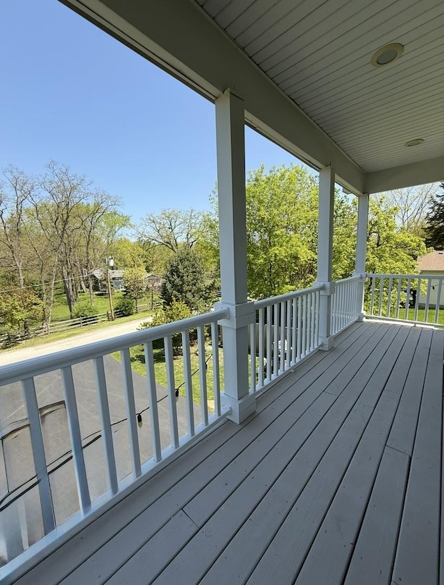 24725 W Hawthorne Dr, Round Lake, IL 60073 - view of wooden deck