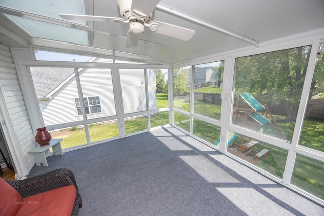 1012 Belden Way, Joliet, IL 60435 - sunroom with ceiling fan and plenty of natural light