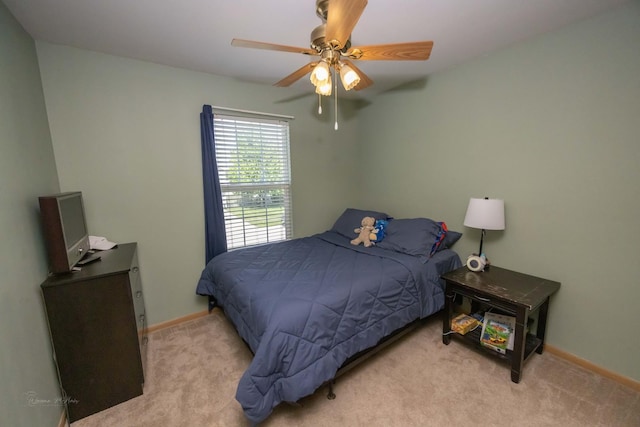 1012 Belden Way, Joliet, IL 60435 - carpeted bedroom featuring baseboards and ceiling fan