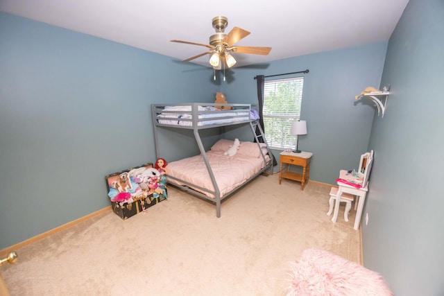 1012 Belden Way, Joliet, IL 60435 - bedroom with carpet floors, baseboards, and a ceiling fan