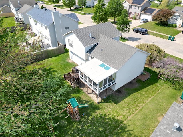 1012 Belden Way, Joliet, IL 60435 - aerial perspective of suburban area