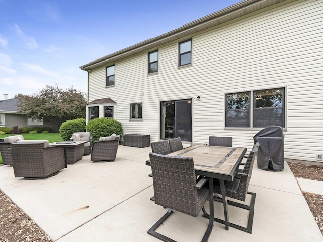 848 Braintree Ln, Bartlett, IL 60103 - view of patio featuring outdoor lounge area and outdoor dining space