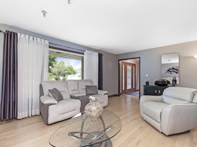 848 Braintree Ln, Bartlett, IL 60103 - living area with light wood-style floors