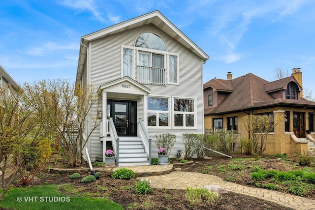 6927 N Oleander Ave, Chicago, IL 60631 - traditional-style house with entry steps
