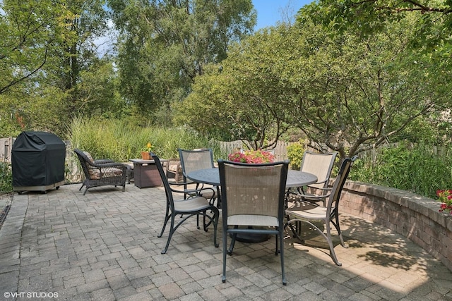 3324 Lakeside Ave, Northbrook, IL 60062 - view of patio / terrace featuring a grill and outdoor dining space