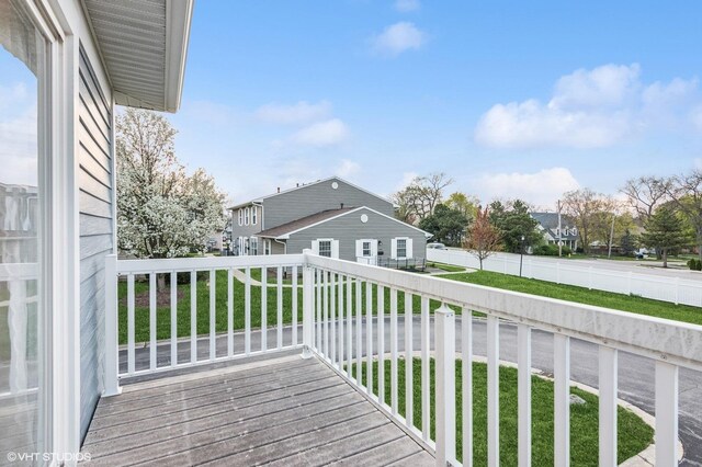 1387 Woodcutter Ln Unit D, Wheaton, IL 60189 - view of balcony