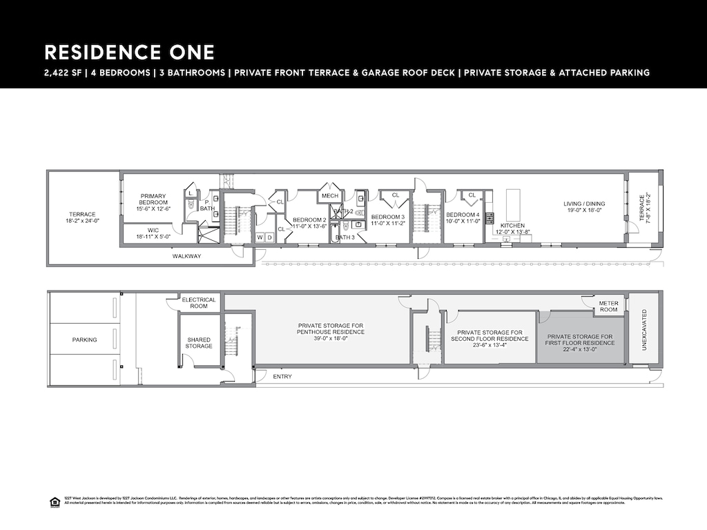 1227 W Jackson Blvd Unit 1, Chicago, IL 60607 - view of a document