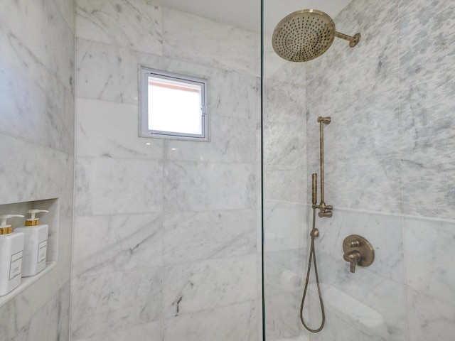 8 Wyndham Ct, Oak Brook, IL 60523 - bathroom view of a tile shower
