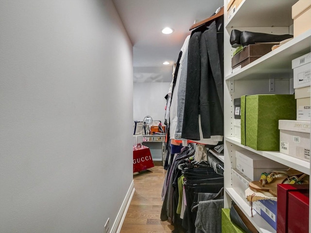 8 Wyndham Ct, Oak Brook, IL 60523 - spacious closet with wood finished floors