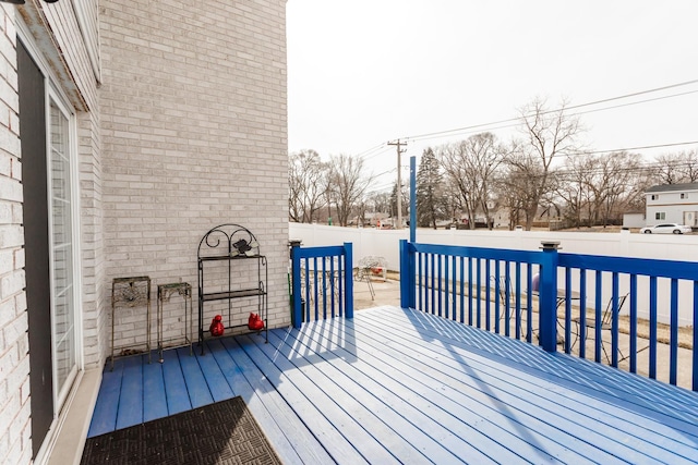 18034 Donatus Dr, Lansing, IL 60438 - wooden terrace featuring a fenced backyard