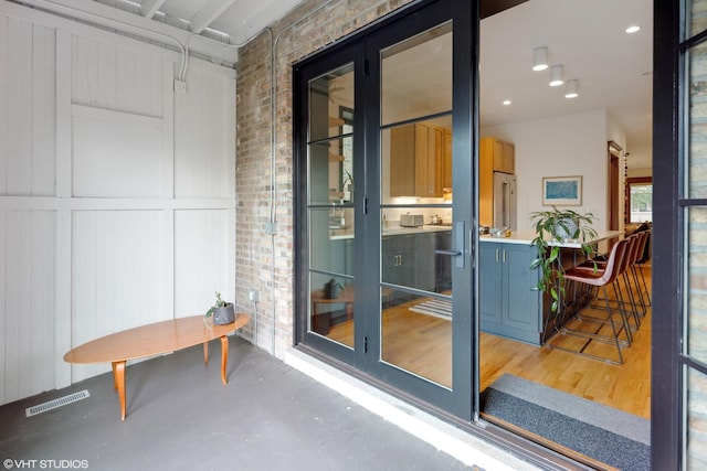 2645 N Mozart St, Chicago, IL 60647 - entrance to property with french doors